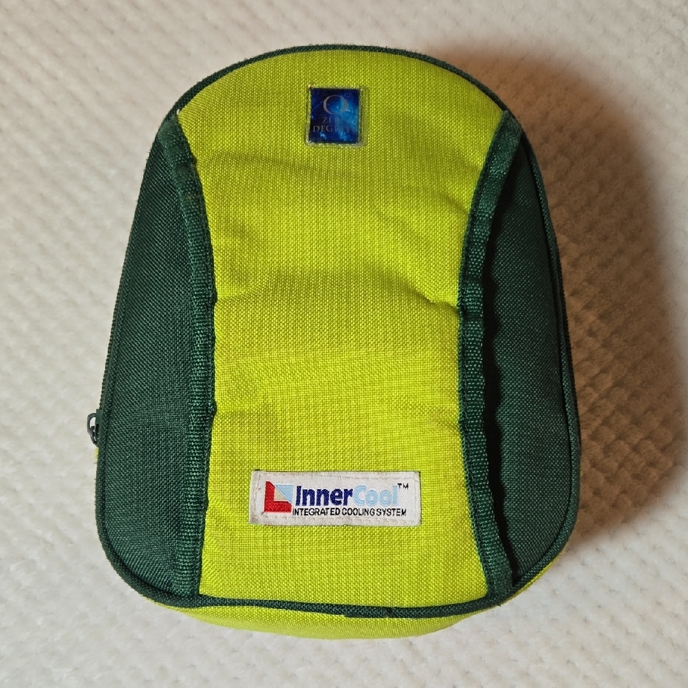 Zero Degree Lime Green Cooler Lunchbox Backpack